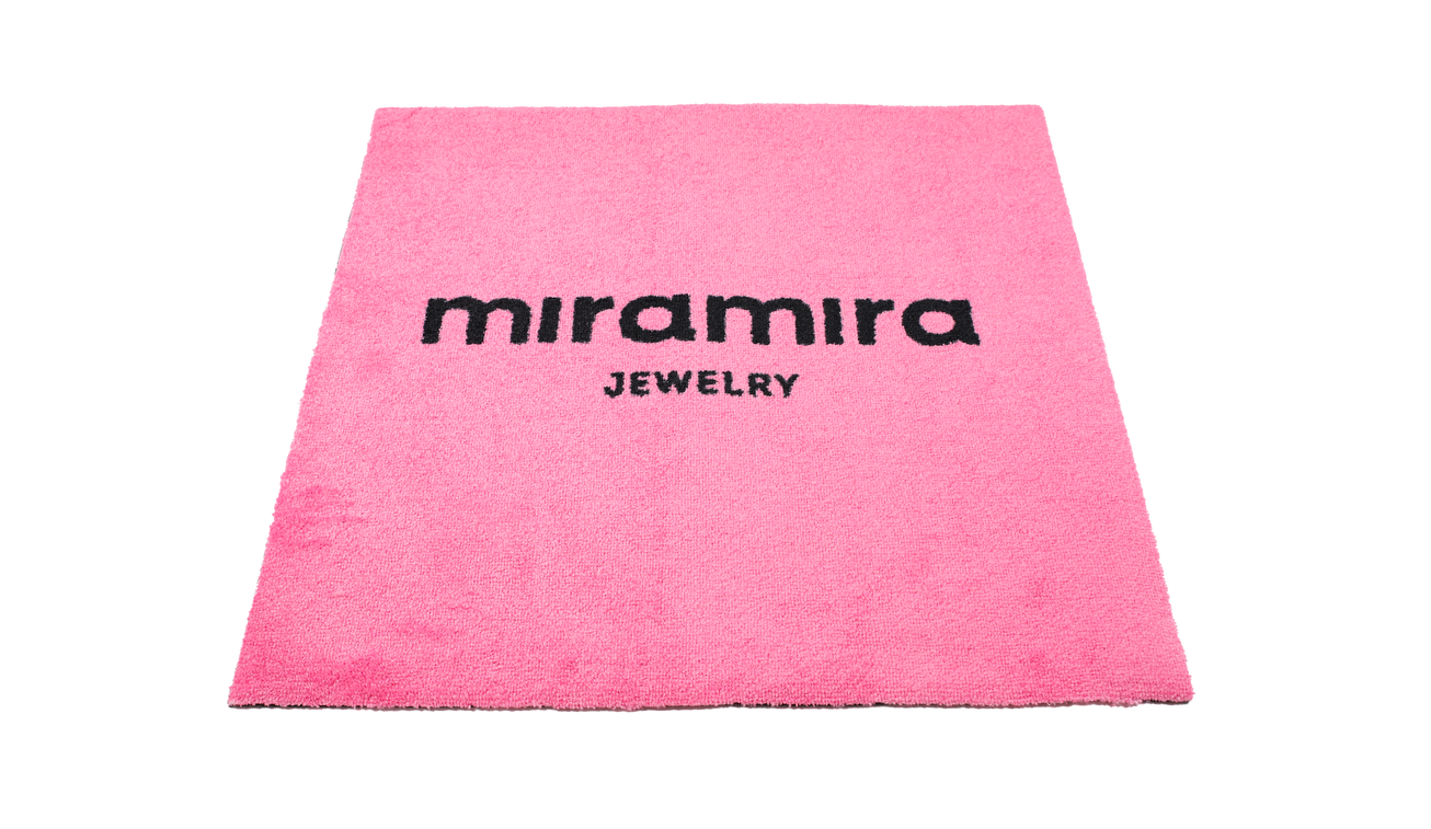 Exemple de Tapis Logo extérieur à encastrer